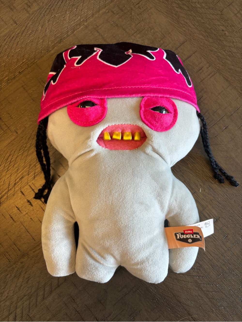 Fuggler with removable Pink Hat Plush